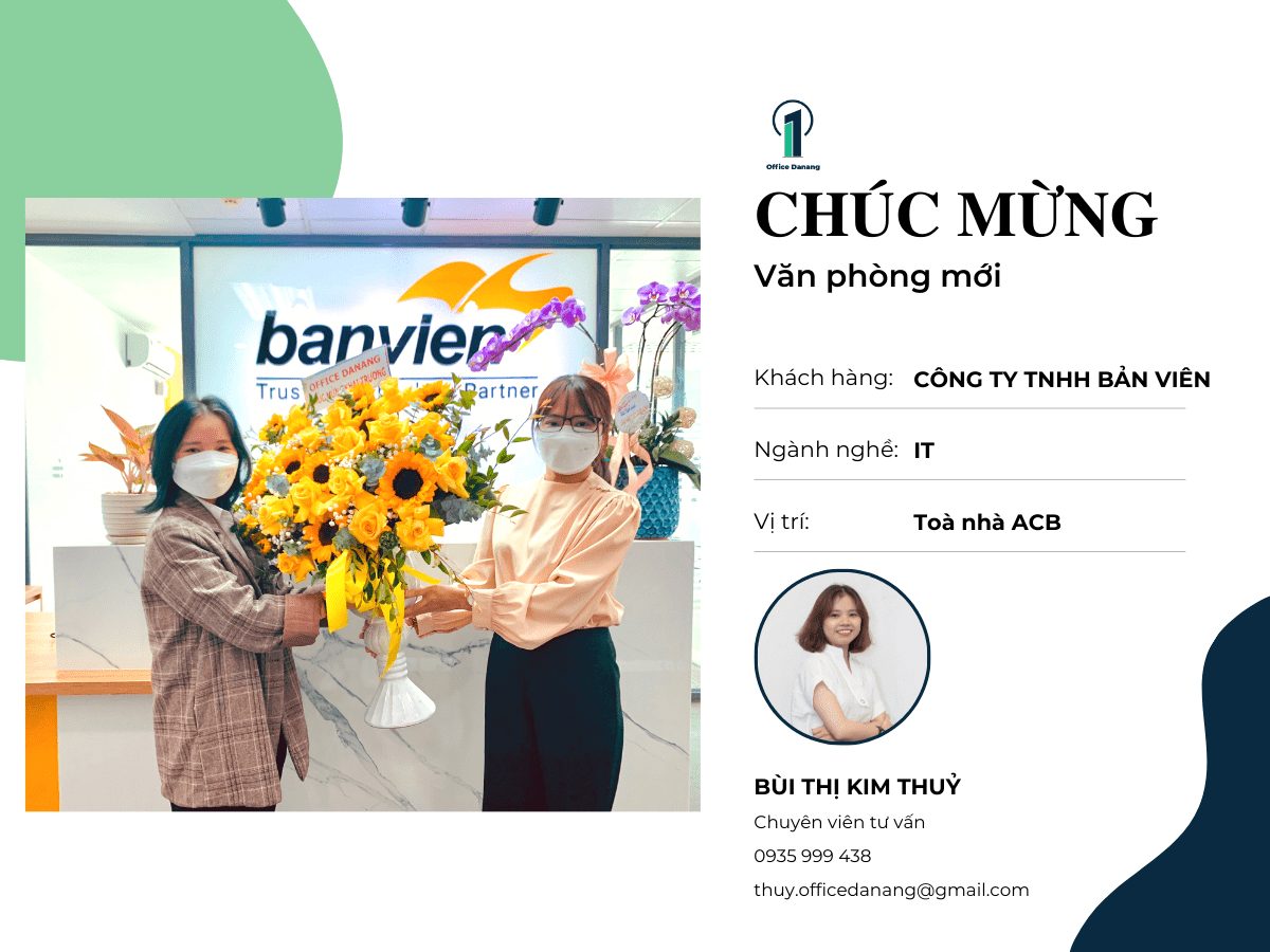 Khai trương văn phòng mới Công ty TNHH Bản Viên Đà Nẵng